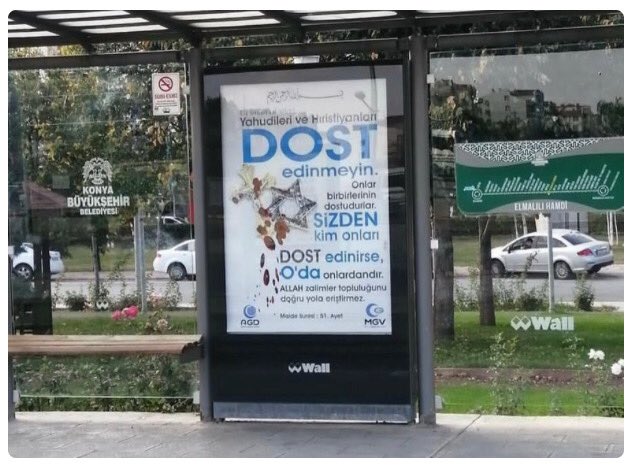 Konya'da nefret söylemi içeren ifadeler için soru önergesi